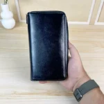 کیف پول آکاردئونی چرم طبیعی