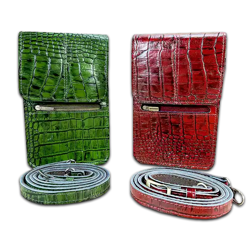 کیف دوشی کوچک پاسپورتی چرم طبیعی مدل اوستا کد 129