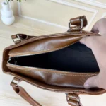 کیف دوشی چرم زنانه مدل لادن کد 121